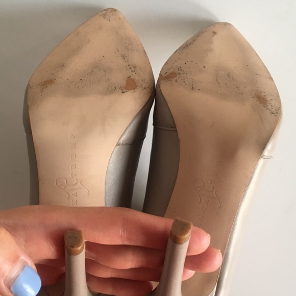 Ivanka Trump Leather Pointed Heel Ankle Boots 6.5M - Picture 9 of 16